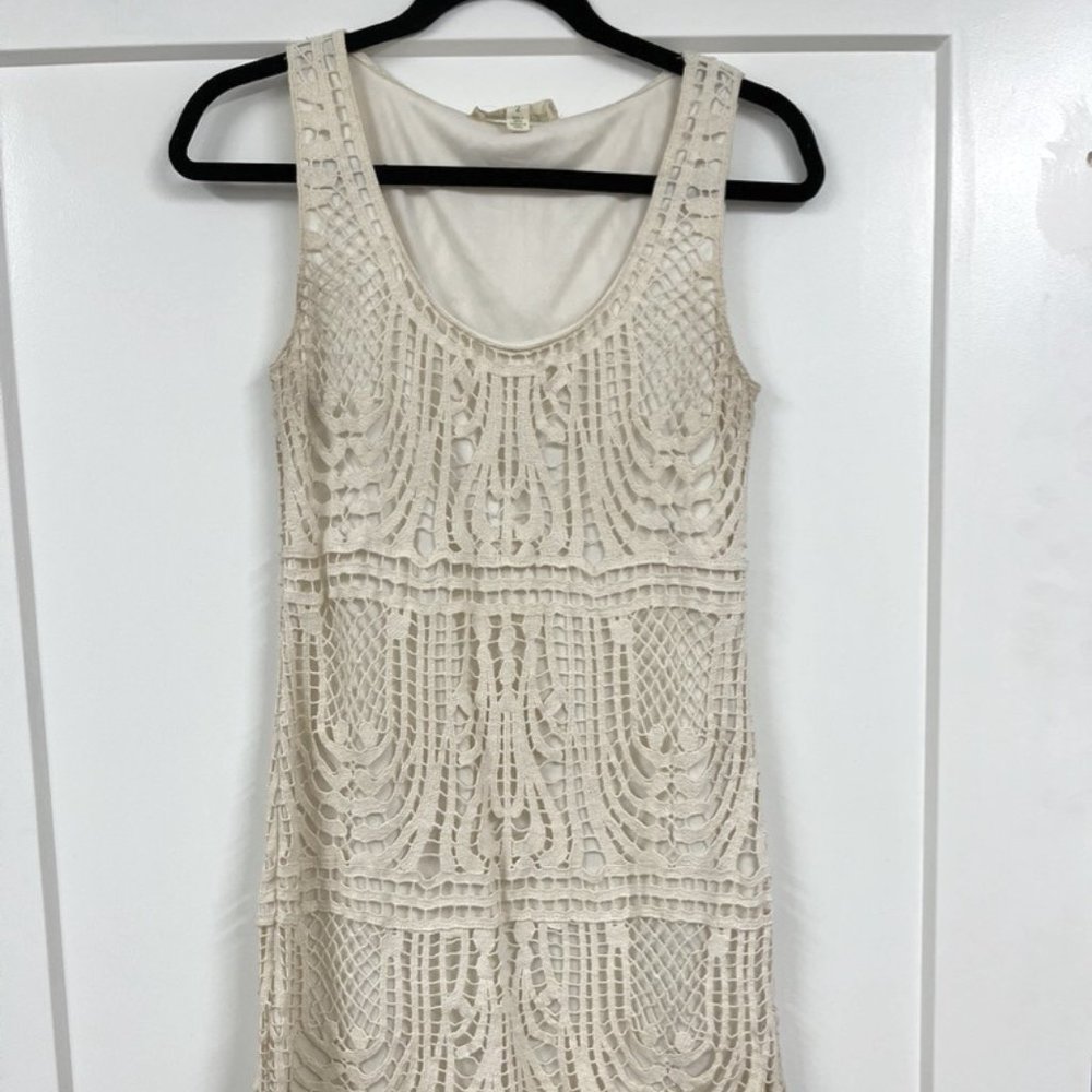 Urban Outfitters Staring at Stars Off-White Dress